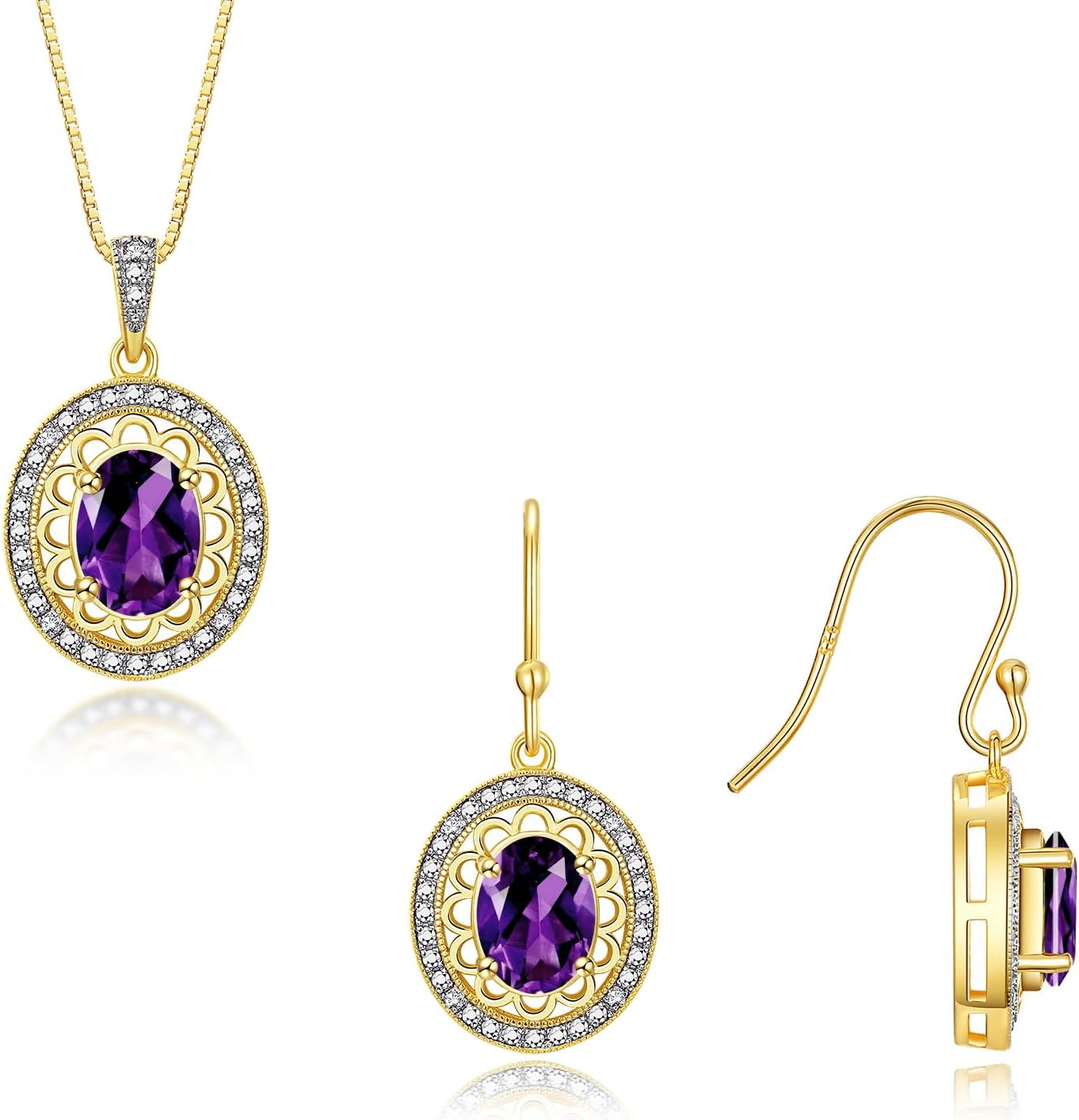 14K Gold Inspired Jewelry Sets